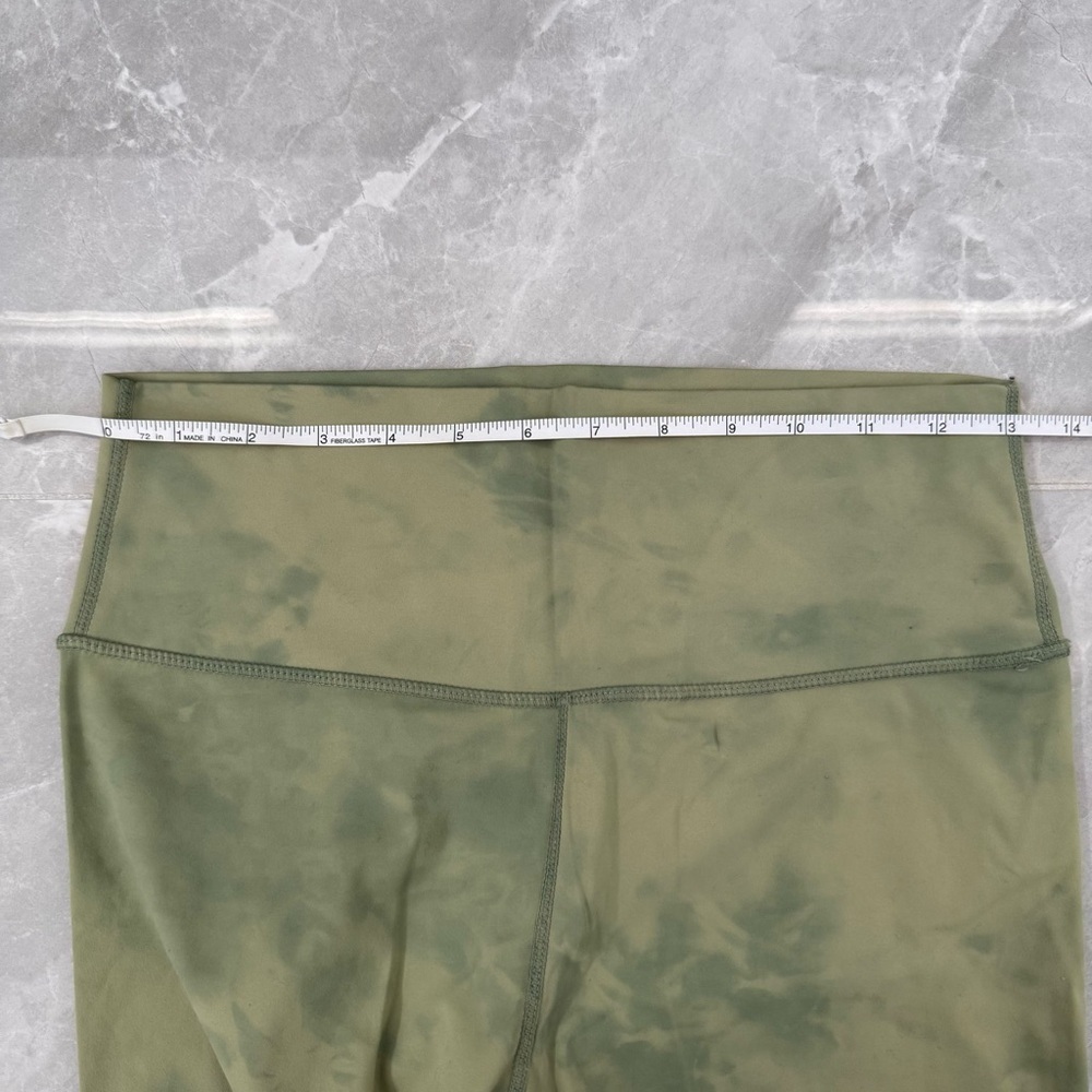 Women’s Tie Dye 25” Cropped Workout Athletic Leggings Pocket Size 8 - Picture 12 of 14